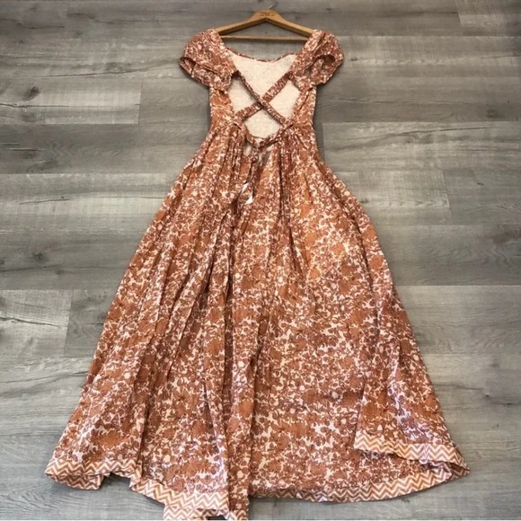 FREE PEOPLE DRESS Floral Print - Picture 6 of 9